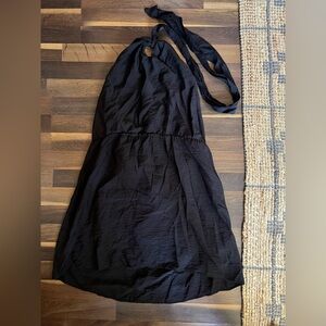 H&M Black Halter Dress